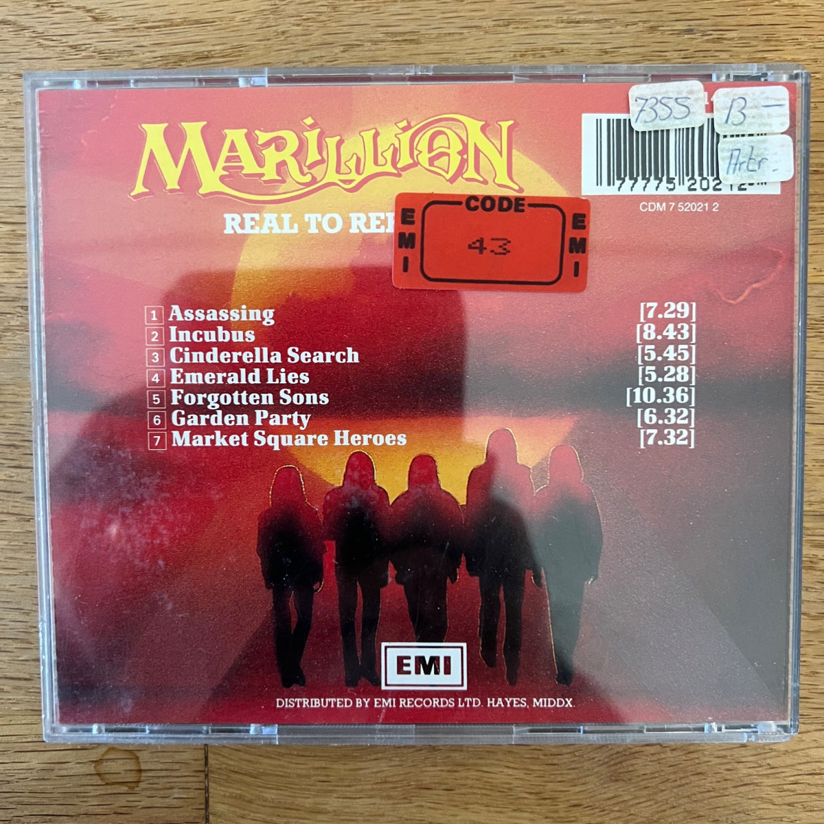 Marillion - Real To Real / EU-Press. - (M-/M-)