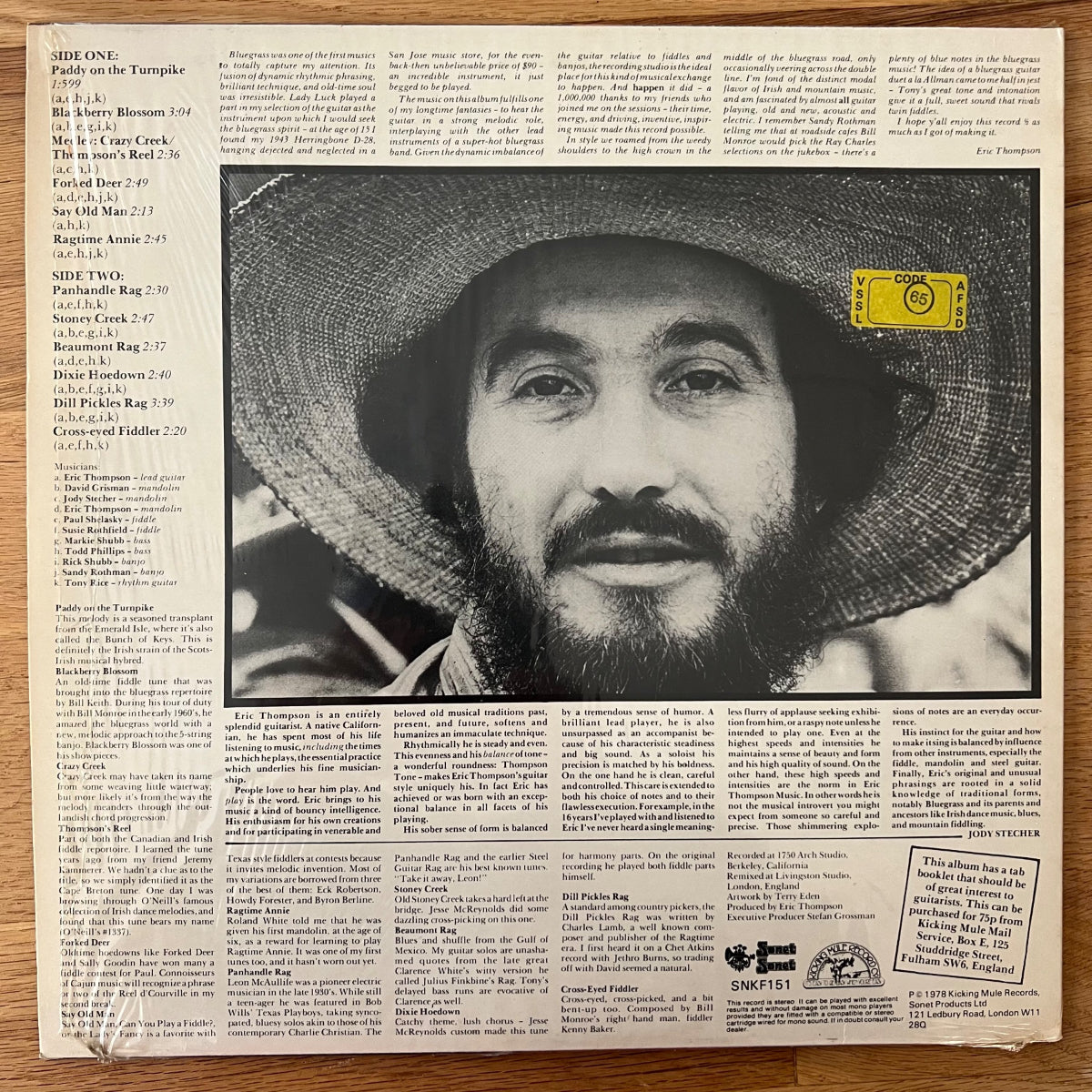 Eric Thompson - Eric Thompson's Bluegrass Guitar