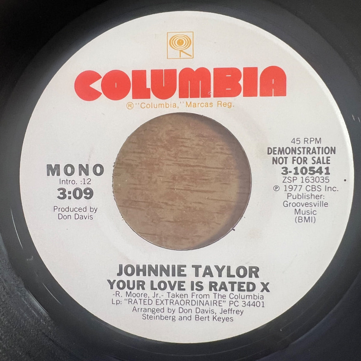 Johnnie Taylor - Your Love Is Rated X / US-Promo 1977 - (M-/Neutral)