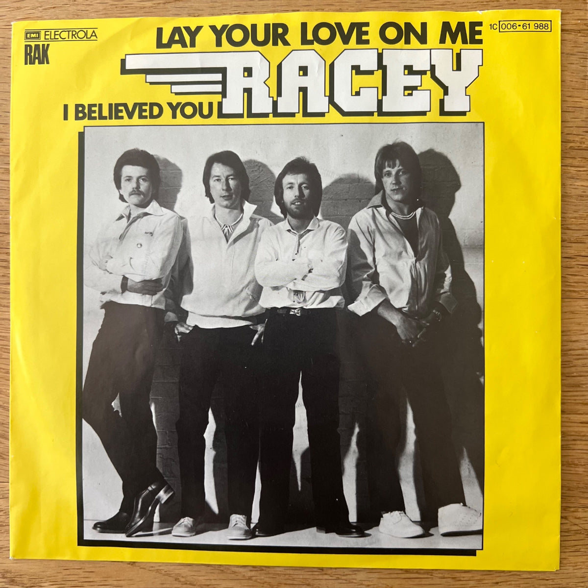 Racey - Lay Your Love On Me / 1. D-Press. 1978 - (M-/VG++)