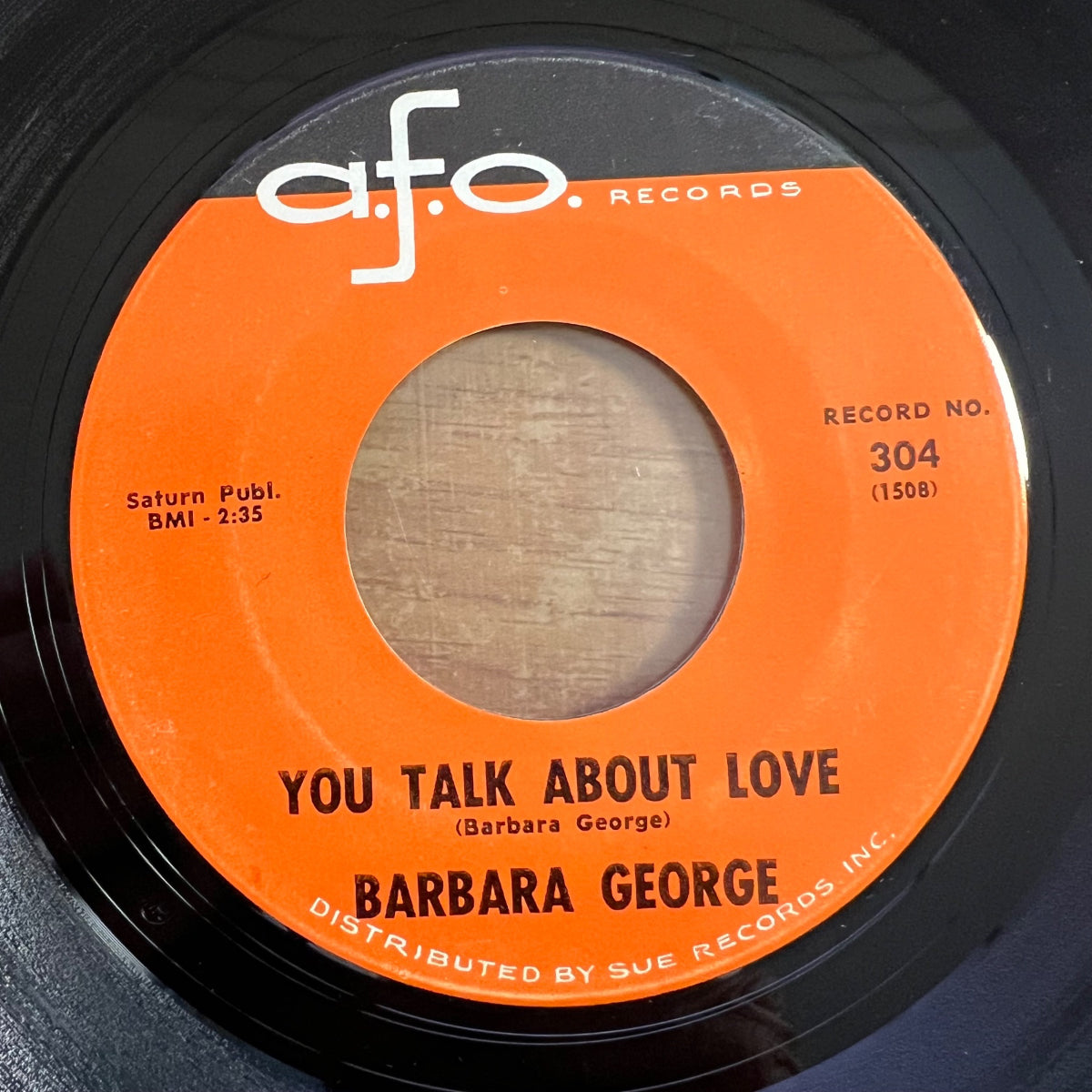 Barbara George - Whip O Will / 1. US-Press. 1962 - (VG++/Neutral)