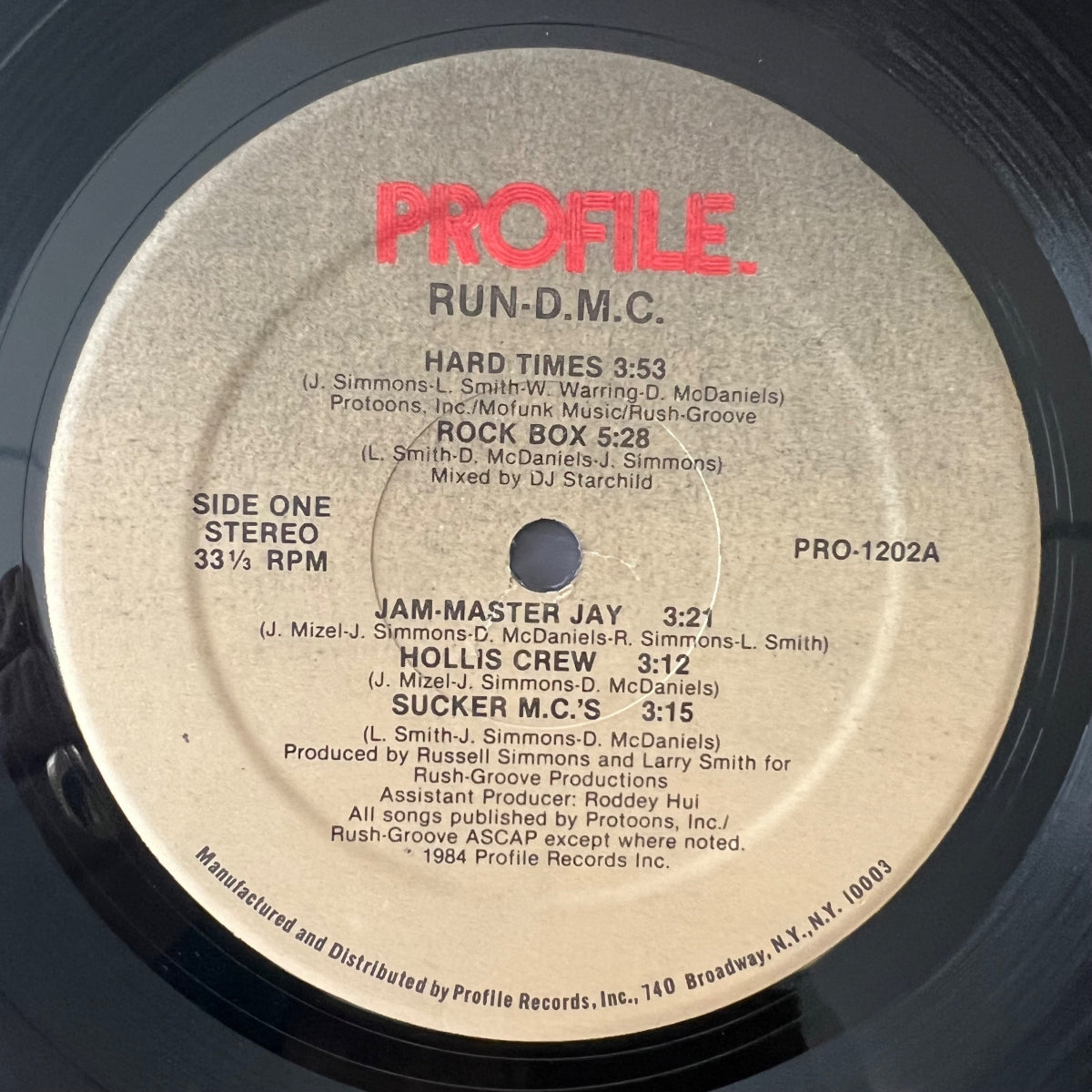 Run D.M.C. - Same / 1. US-Press. 1984 - (M-/M-)