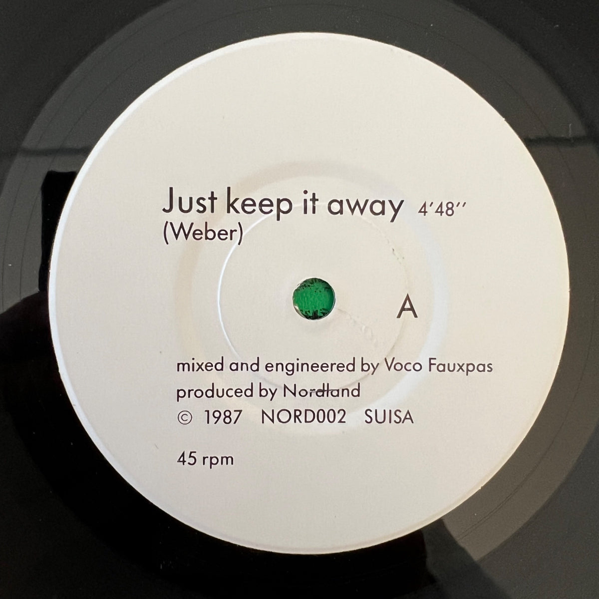 Nordland - Just Keep It Away / 1. Swiss Press. 1987 - (VG++/M-)