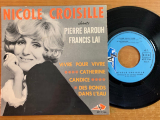 Nicole Croisille - Chante Pierre Barouh / 7" EP - 1. France  1968 - (M-/VG+)