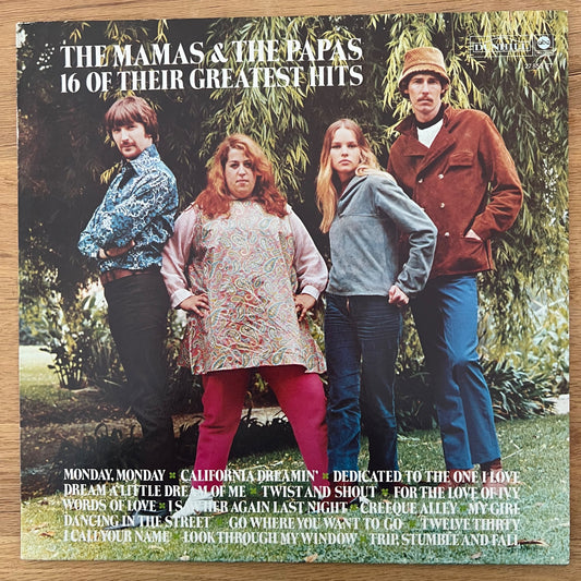 Mamas & Papas - 16 Of Their Greatest Hits / D-Press. 1976 - (M-/M-)