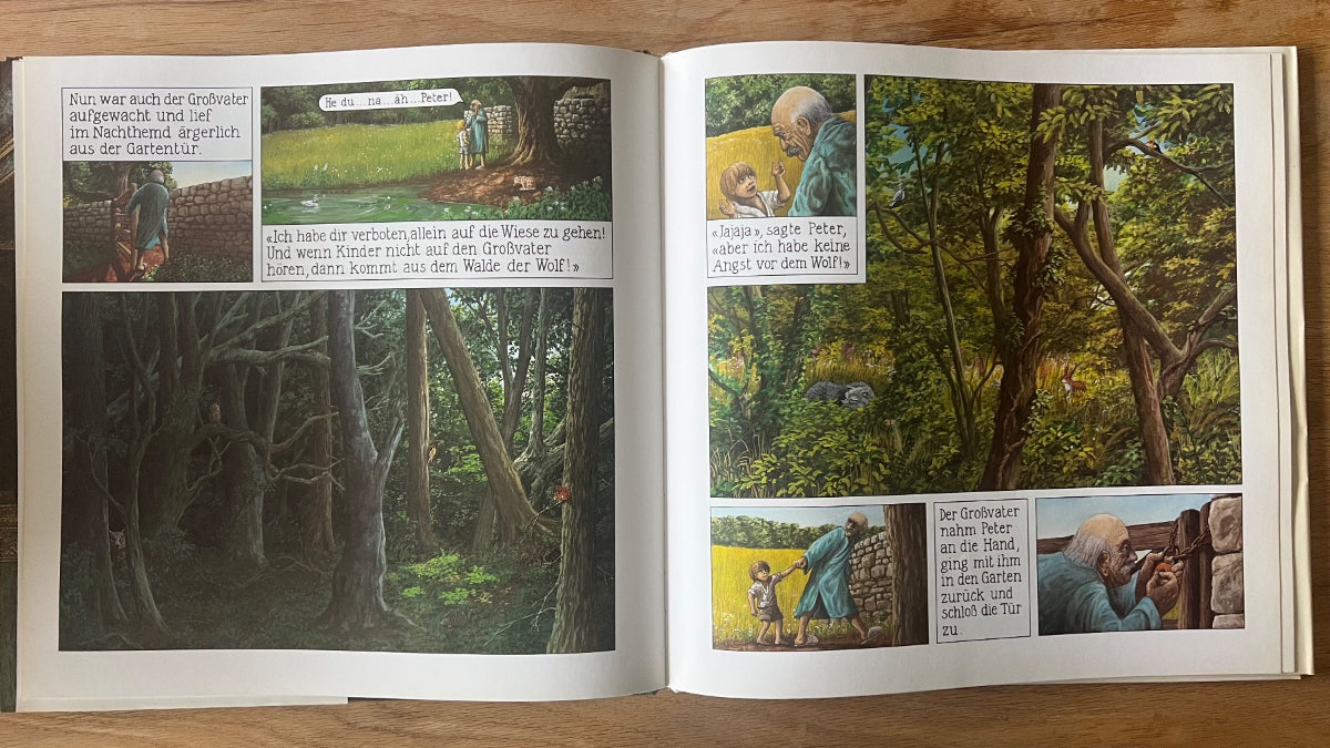 Loriot, Serge Prokofieff, Jörg Müller - Peter Und Der Wolf / D-Press. 1985 - (M-/M-)