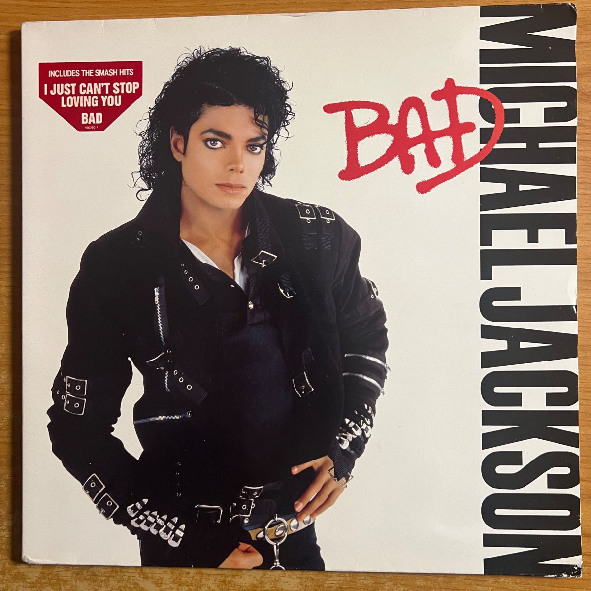 Michael Jackson - Bad / 1. EU-Press. 1987 - (M-/VG++)