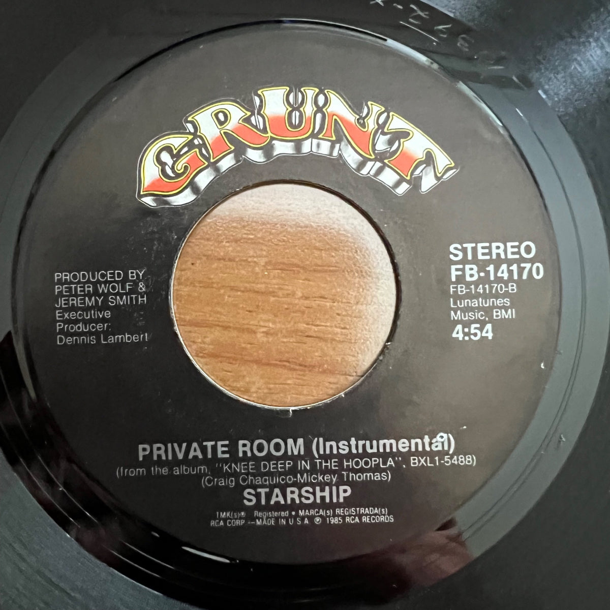 Starship - We Built This City / 1. US-Press. 1985 - (M-/M-)
