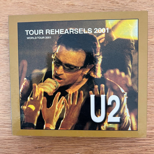 U2 - Tour Rehearsels 2001 / 2 CD - EU-Press. 2001 - Digipak - (VG++/M-)