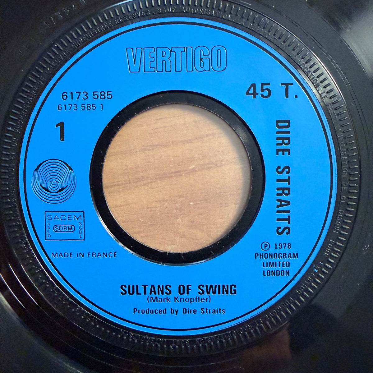 Dire Straits - Sultans Of Swing / France-Press. 1979 - (VG++/VG)