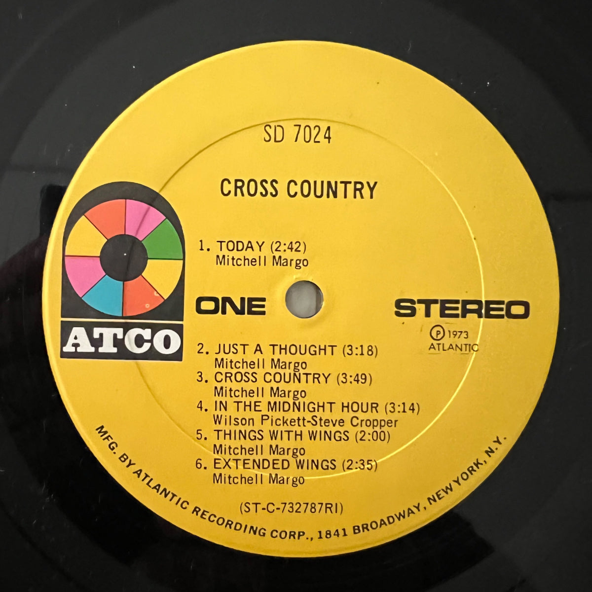Cross Country - Same / 1. US-Press. 1973 - (VG++/VG)