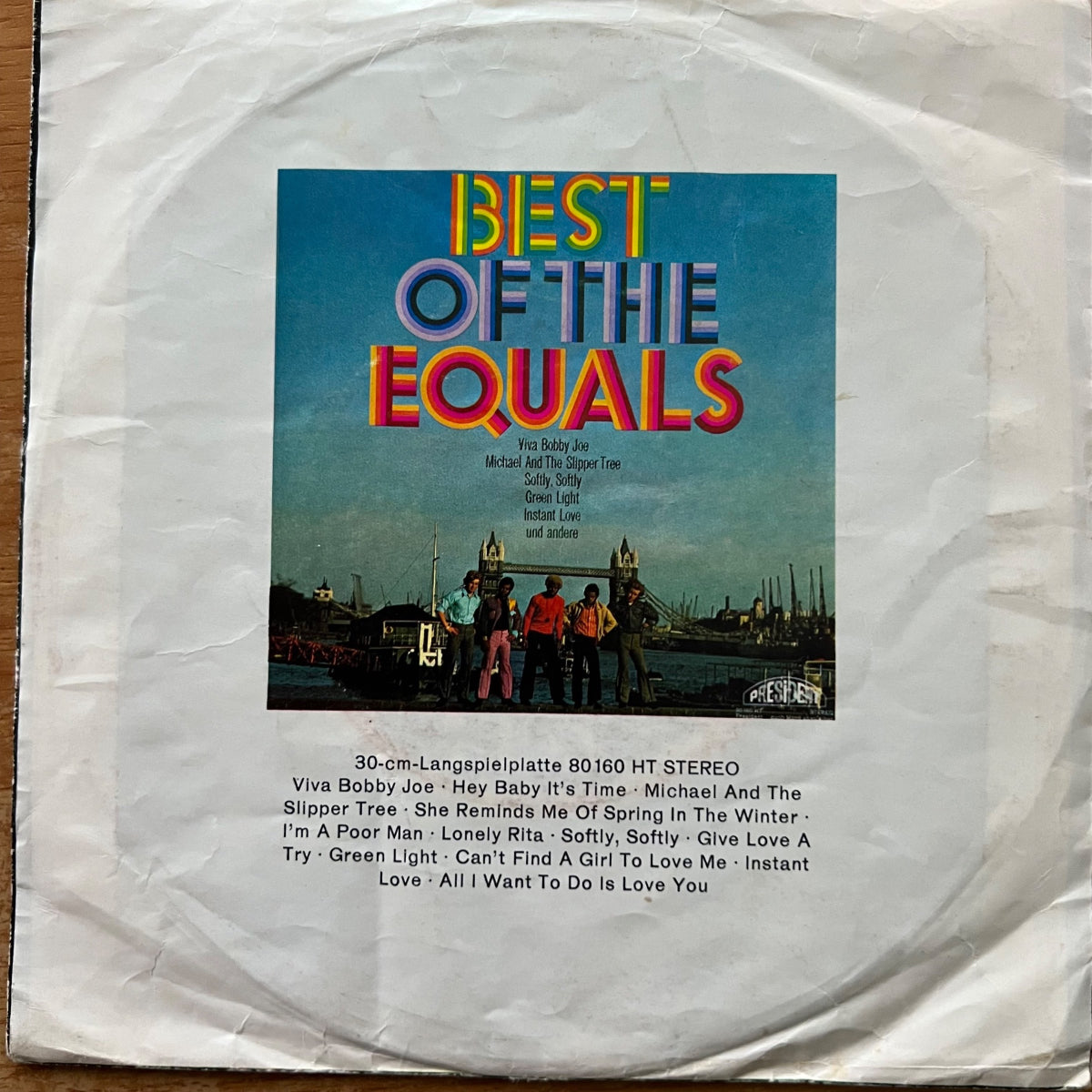 Equals - Soul Brother Clifford / 1. D-Press. 1970 - (VG+/VG)