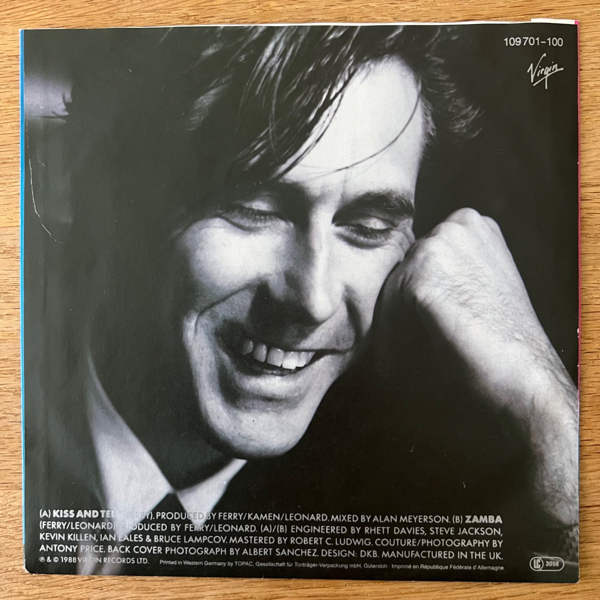 Bryan Ferry - Kiss And Tell / 1. D-Press. 1988 - (M-/M-)