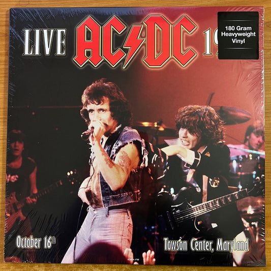 AC/DC - Live 1979 Towson Center, Maryland / 2 LP - 1.EU 2016 (Mint/Mint Sealed)