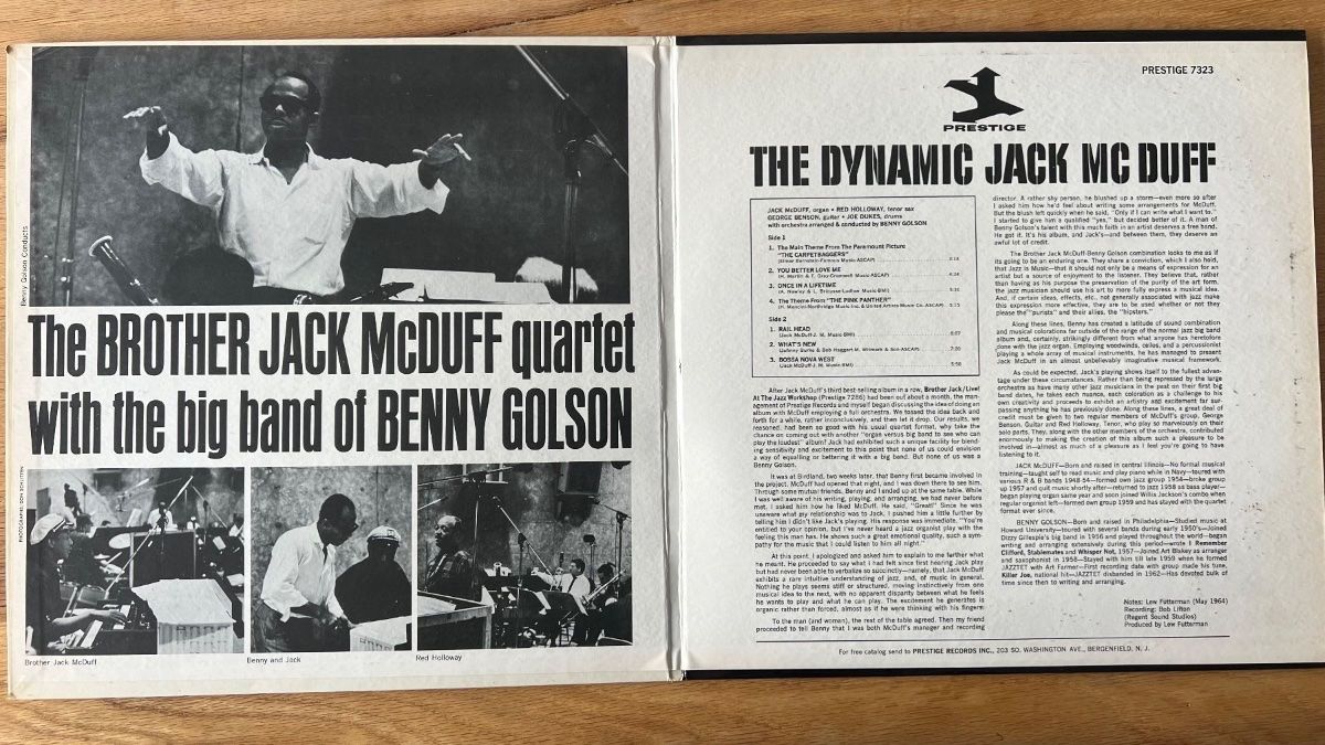 Brother Jack McDuff - The Dynamic... / US RE von 1964 - Mono - (VG++/M-)