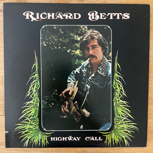 Richard Betts - Highway Call / 1. US-Press. 1974 incl. Poster - (M-/VG++)