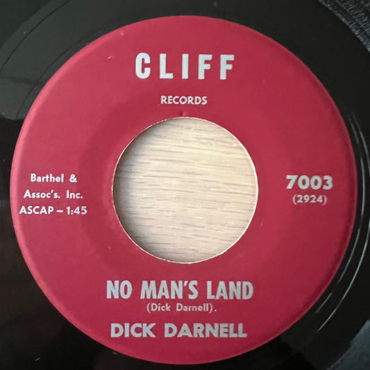 Dick Darnell - No Man's Land / 1. US-Press. 1963 - (M-/Neutral)