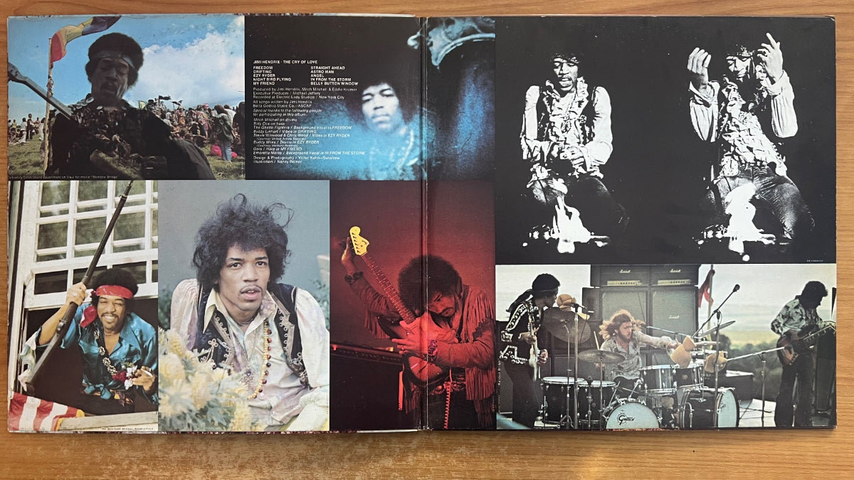 Jimi Hendrix - The Cry Of Love / 1. France-Press. 1971 - (M-/VG++)