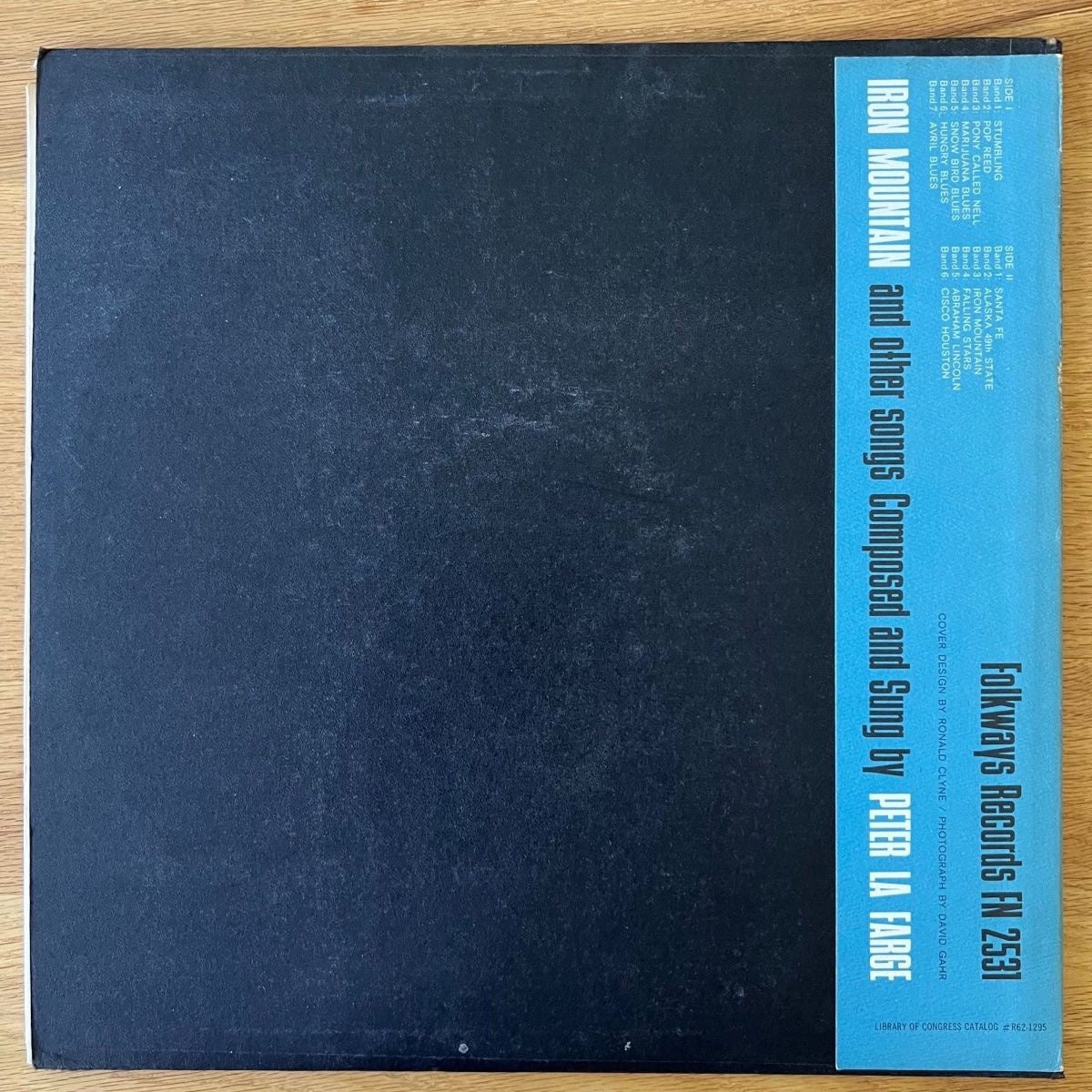 Peter La Farge - Iron Mountain And Other Songs / 1. US-Press. 1962 - (M-/VG++)