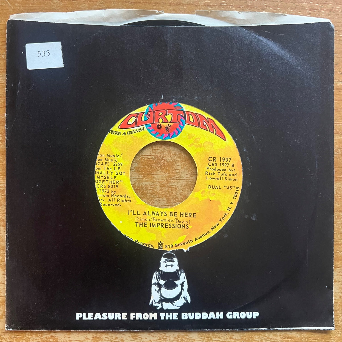 Impressions - Finally Got Myself Together / 1. US-Press. 1974 - (M-/VG+)