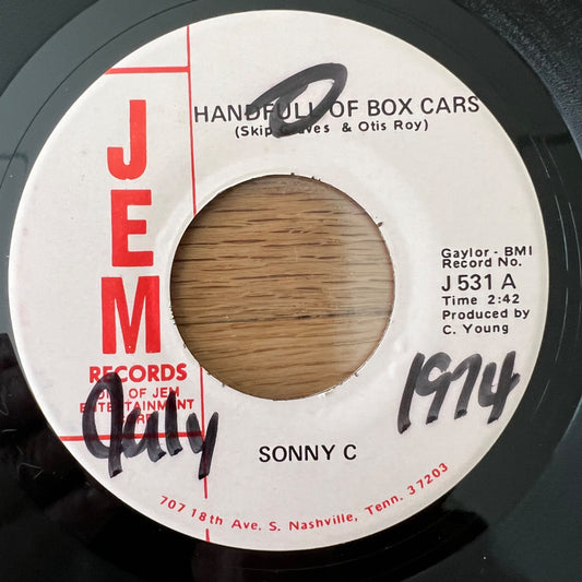 Sonny C - Handfull Of Box Cars / 1. US-Press. 197? - (M-/Neutral)