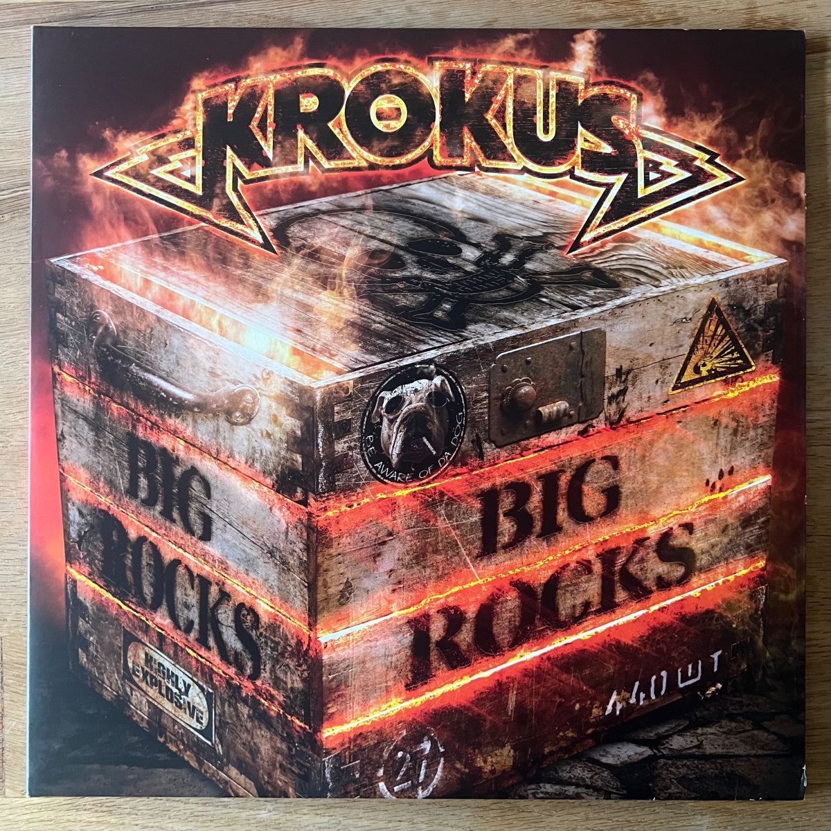 Krokus - Big Rocks / 2 LP - 1ère édition européenne. 2017 - État neuf/M-)