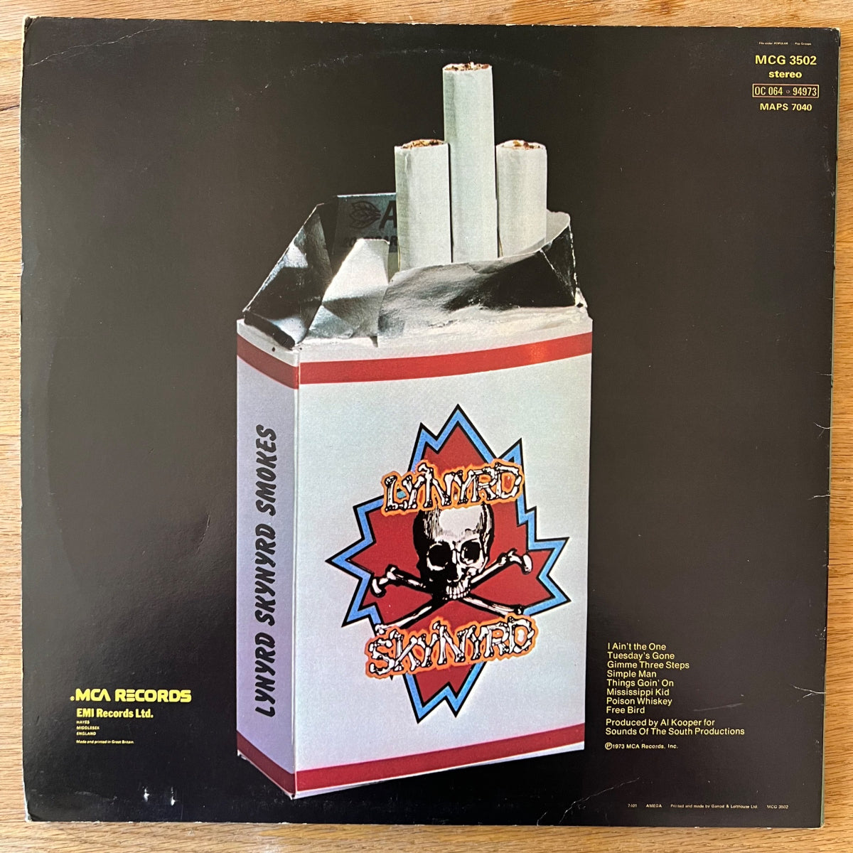 Lynyrd Skynyrd - Pronounced Lee-Nerd Skin-Nerd / 1. UK-Press. 1974 - (VG++/VG++)