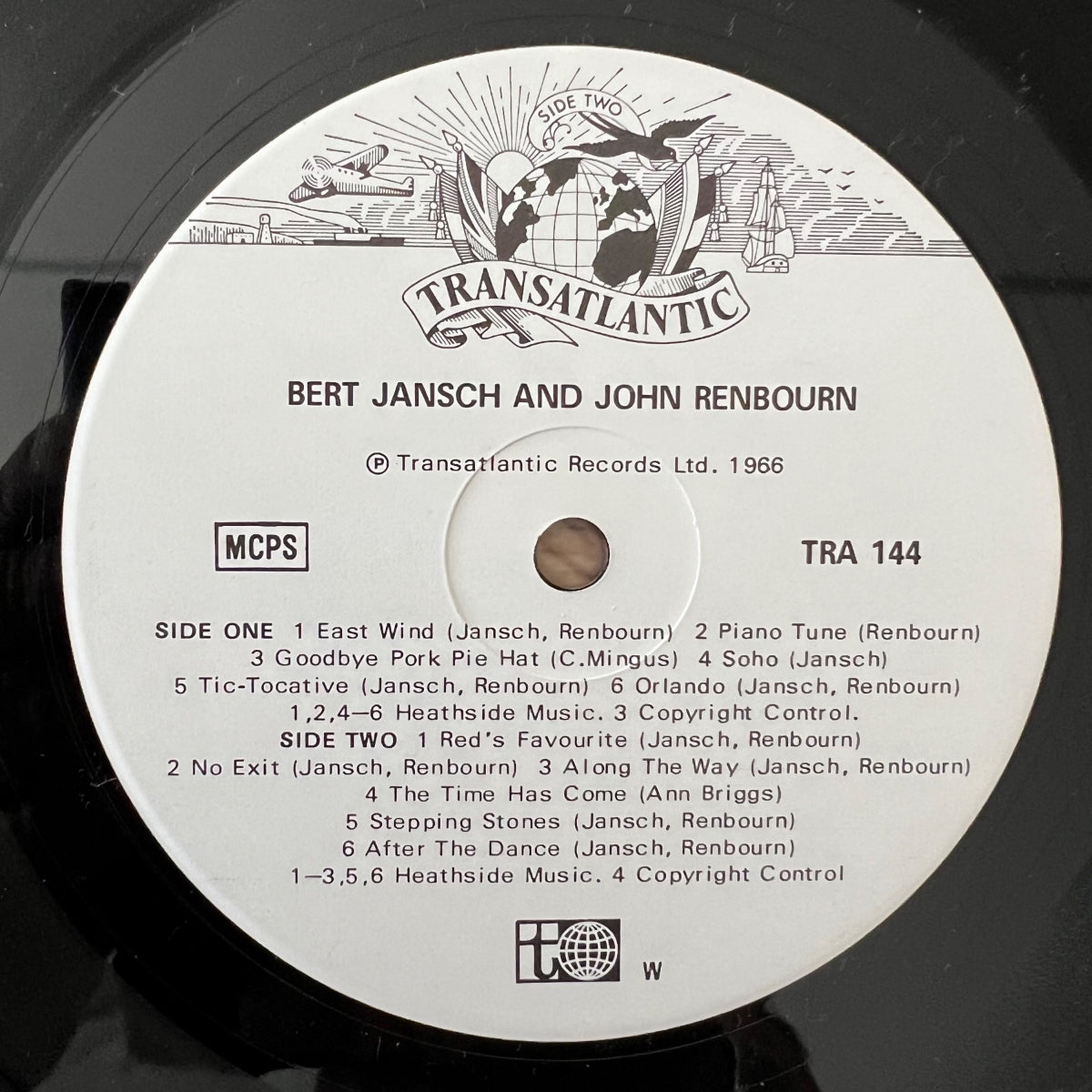 Bert Jansch & John Renbourn - Bert & John / UK-Press. RE - (M-/VG++)