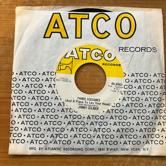 Jimmy Gilmer - Three Squares / 1. US-Press. 1968 - (VG++/VG+)
