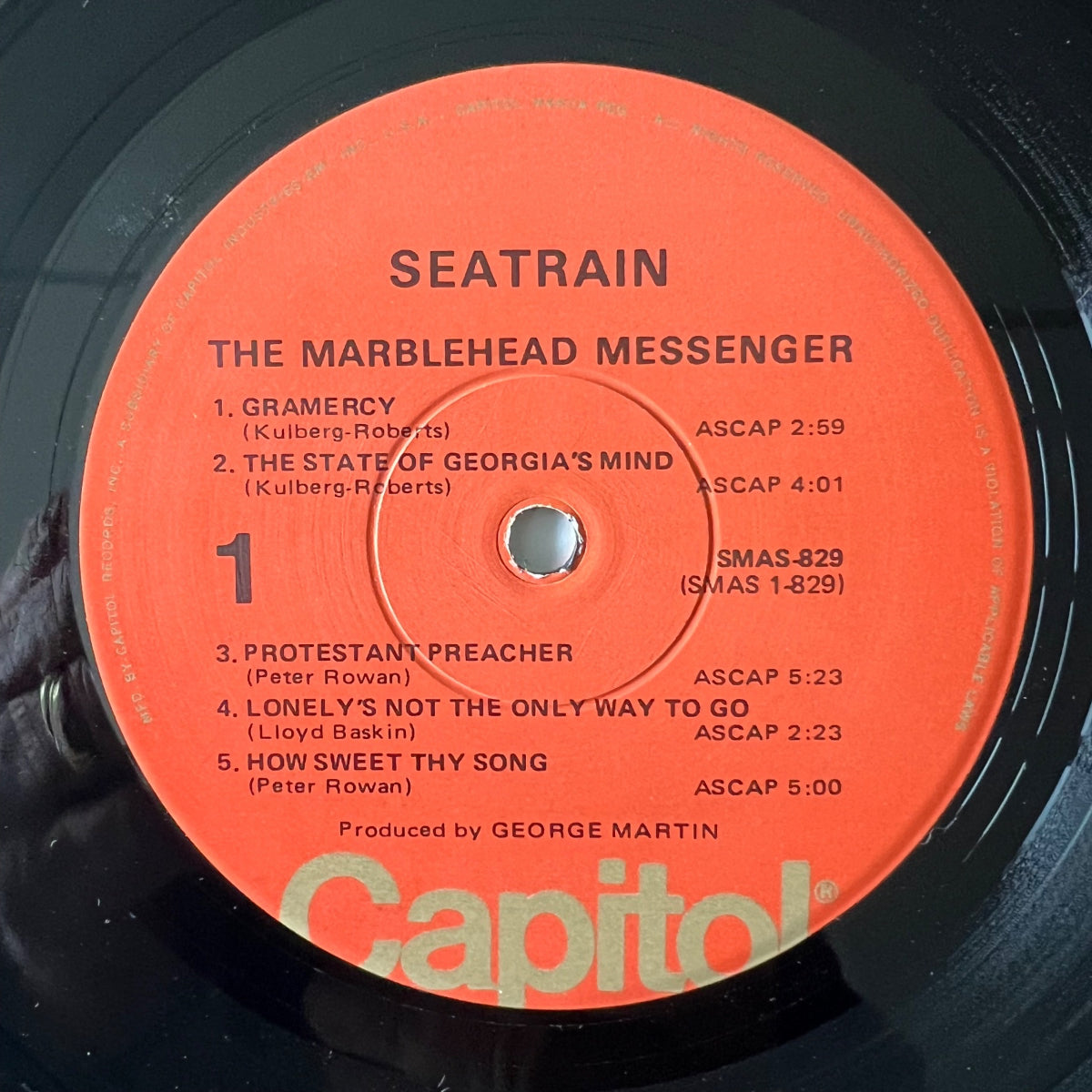 Seatrain - Marblehead Messenger / US-Press. 1976 - (M-/VG++)