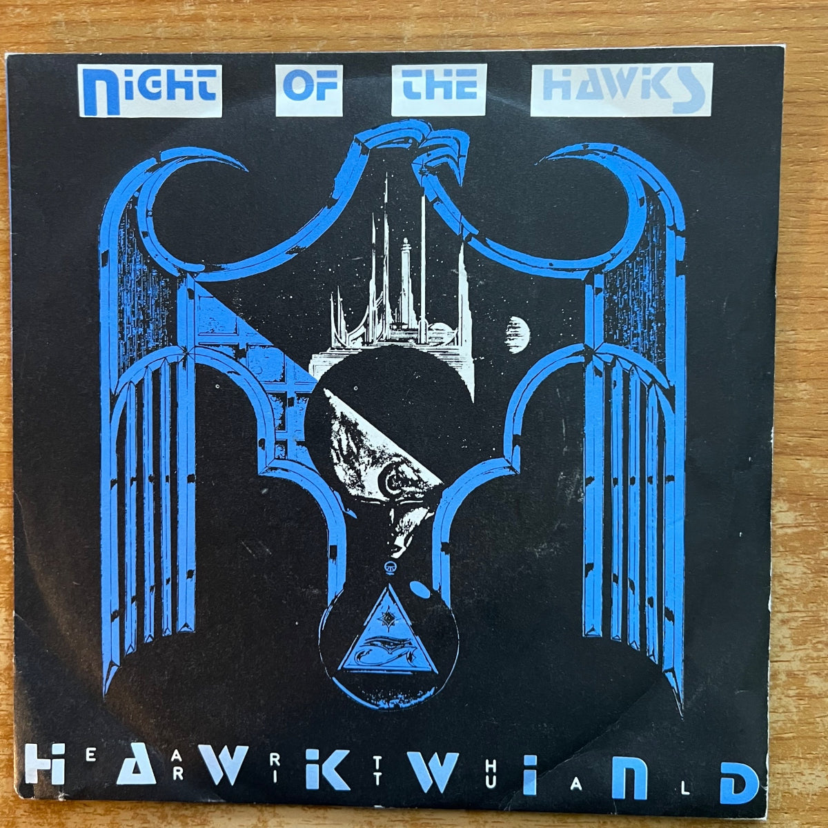 Hawkwind - Night Of The Hawks / 1st UK Press. 1984 - (VG++/VG+)