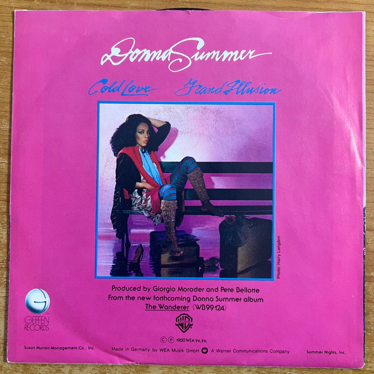 Donna Summer - Cold Love / 1. D-Press. 1980 - (M-/VG++)