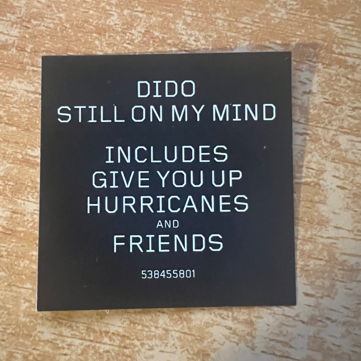 Dido - Still On My Mind / 1. EU-Press. 2019 - (Mont)