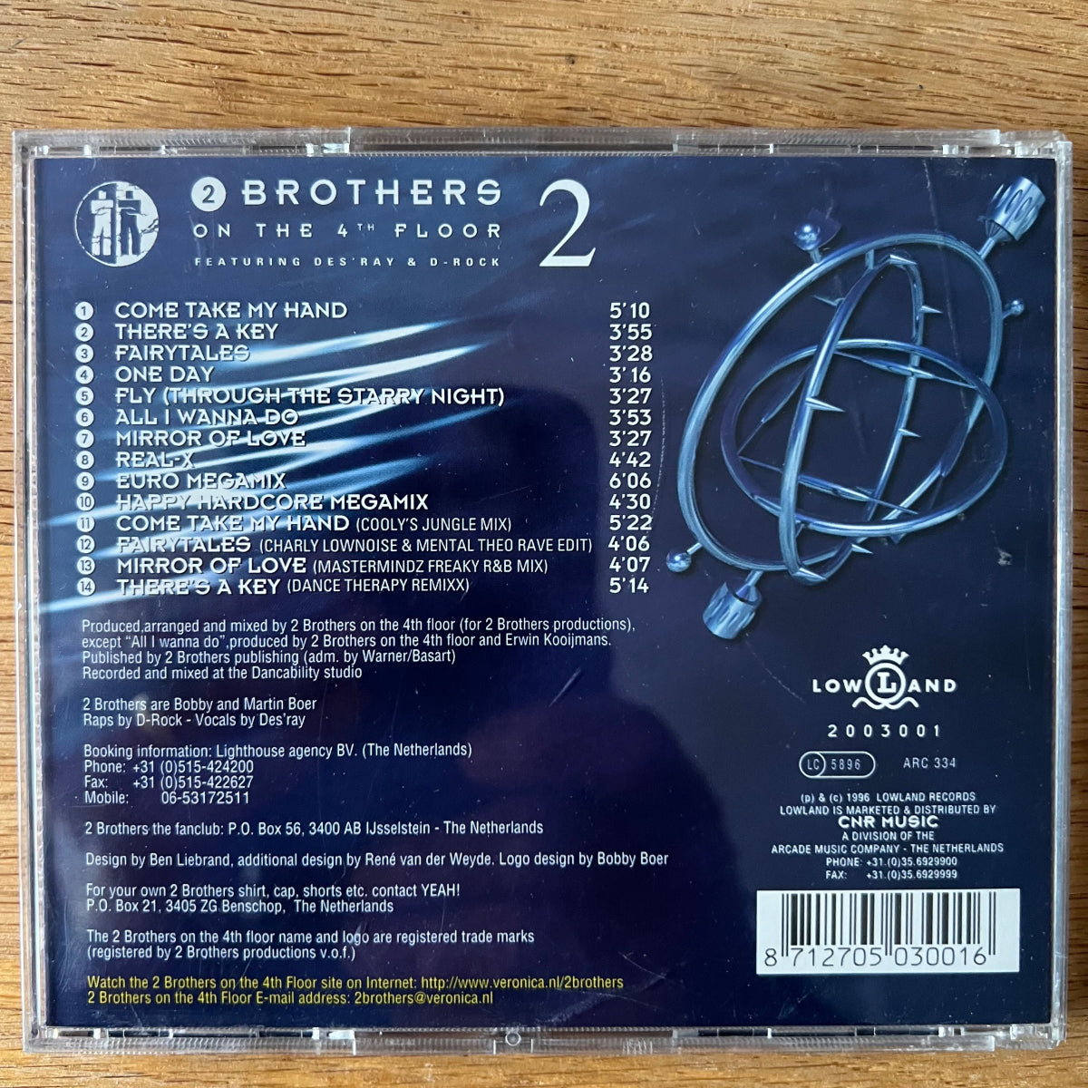 2 Brothers On The 4th Floor - 2 / CD - 1. NL-Press. 1996 - (VG++/M-)
