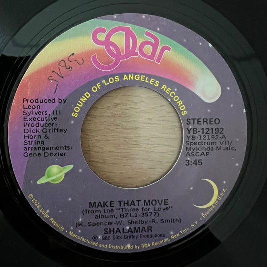 Shalamar - Make That Move / 1. US-Press. 1980 - (M-/Neutral)