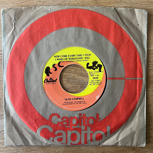 Glen Campbell - Galveston / 1. US-Press. 1969 - (M-/VG)