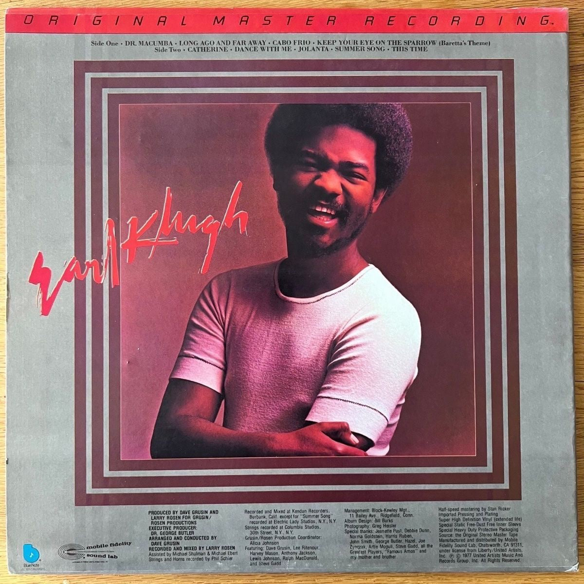 Earl Klugh - Finger Paintings / Audiophile MFSL 1980 - (M-/VG++)