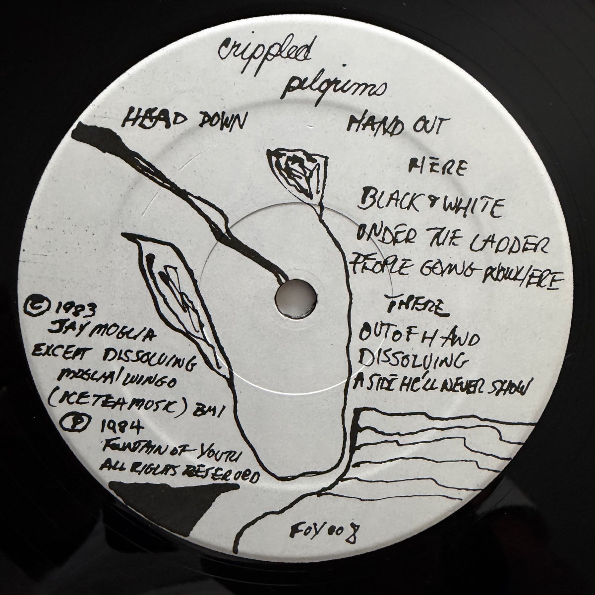 Crippled Pilgrims - Head Down, Hand Out / 1. US-Press. 1984 - (M-/M-)