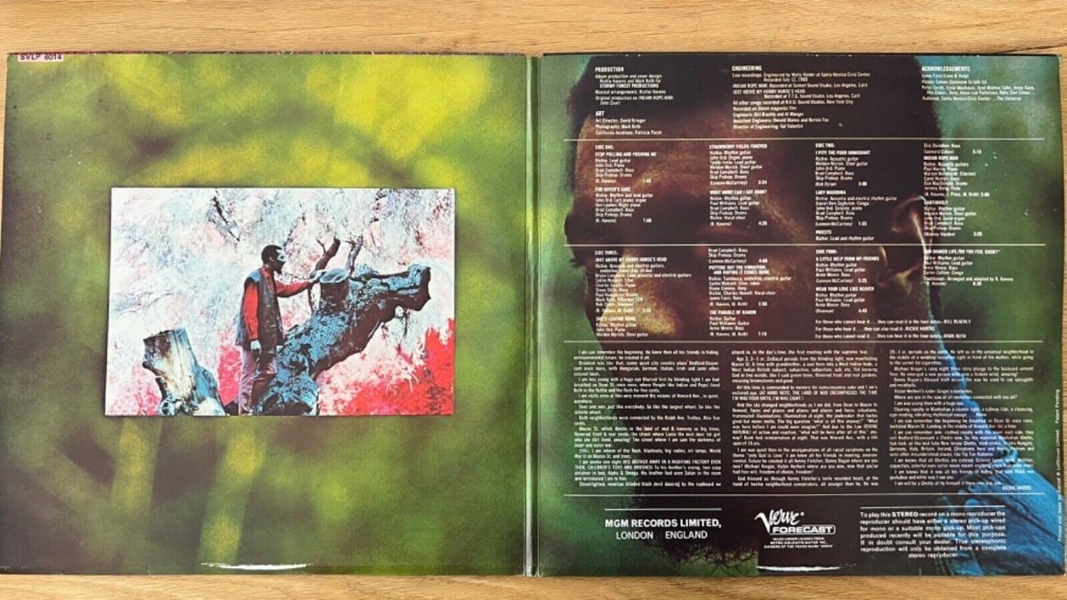 Richie Havens - Richard P. Havens 1983 / 2 LP - 1. UK-Press. 1969 - (VG++/M-)