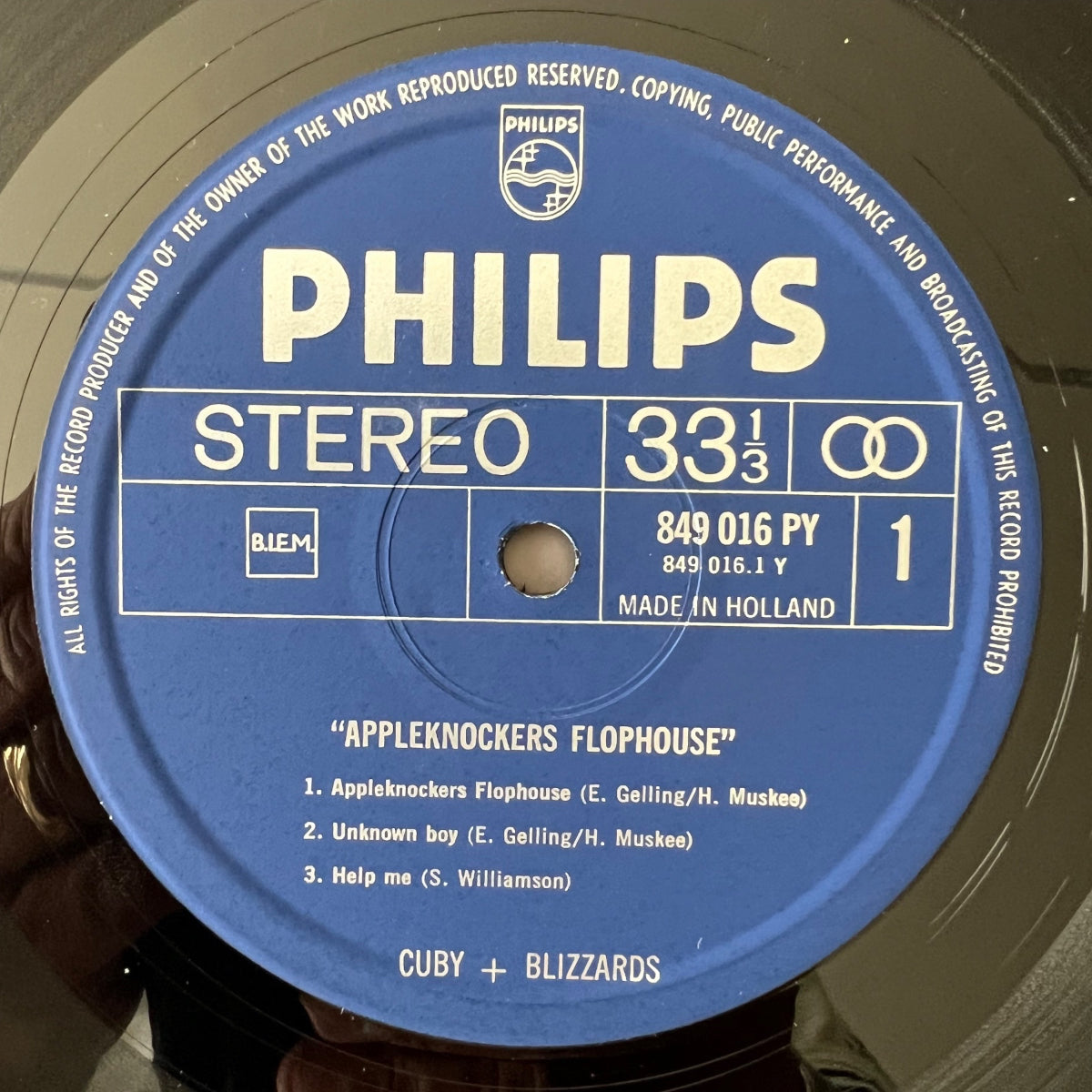 Cuby & Blizzards - Appleknockers Flophouse / 1. NL-Press. 1969 - (M-/VG++)