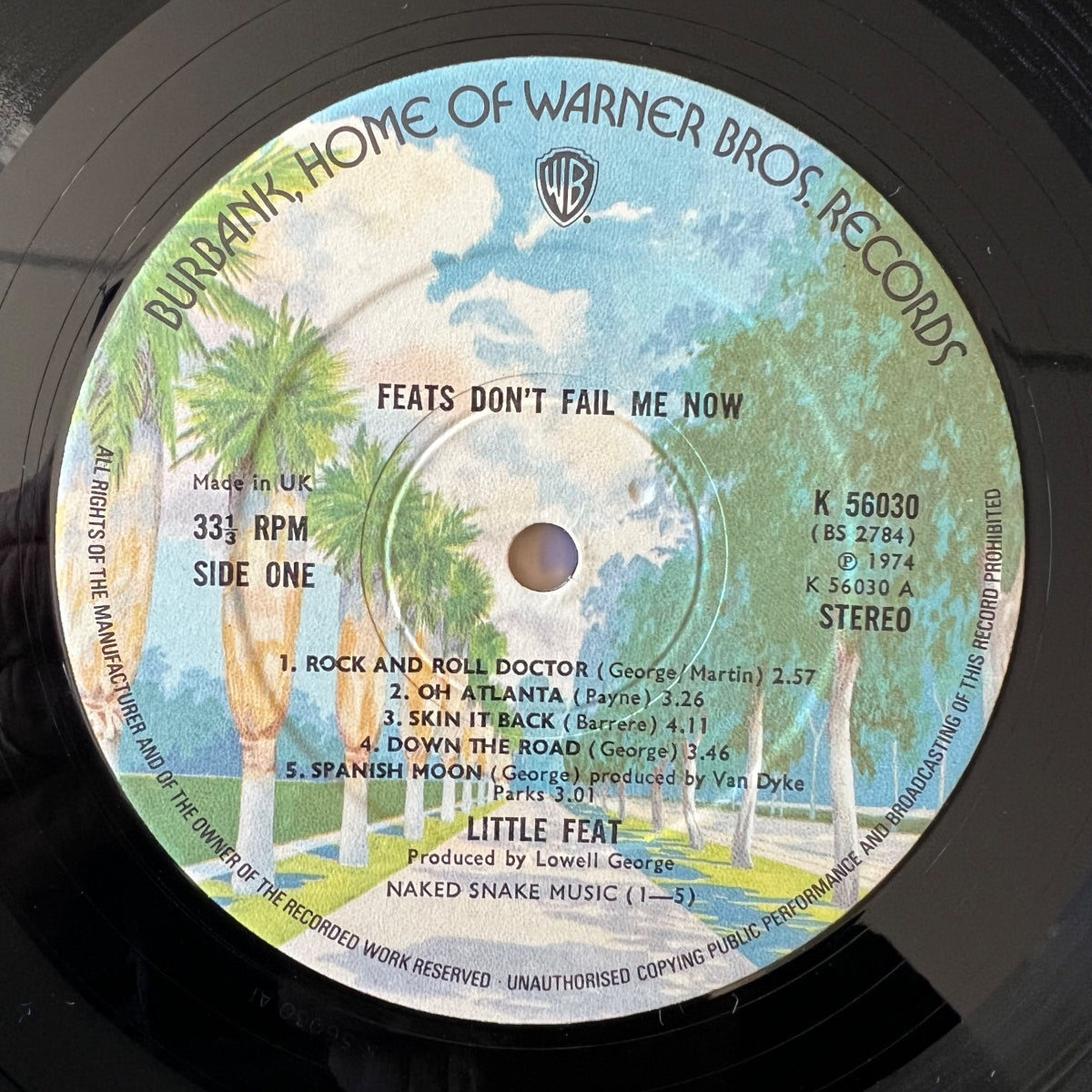 Little Feat - Feat's Don't Fail Me Now / 1. UK-Press. 1974 - (M-/VG++)