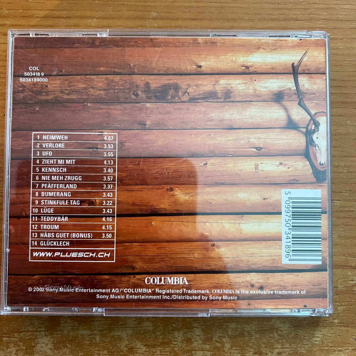 Plüsch - Same / CD - 1. Swiss-Press. 2002 - (VG++/M-)