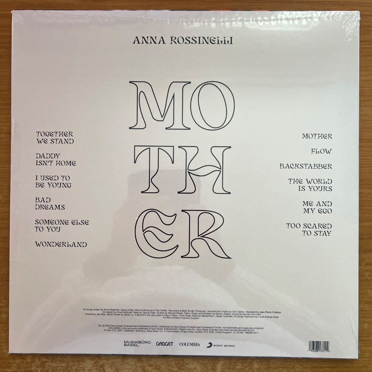 Anna Rossinelli - Mother / 1. Swiss-Press. 2023 - (Mint & Sealed)
