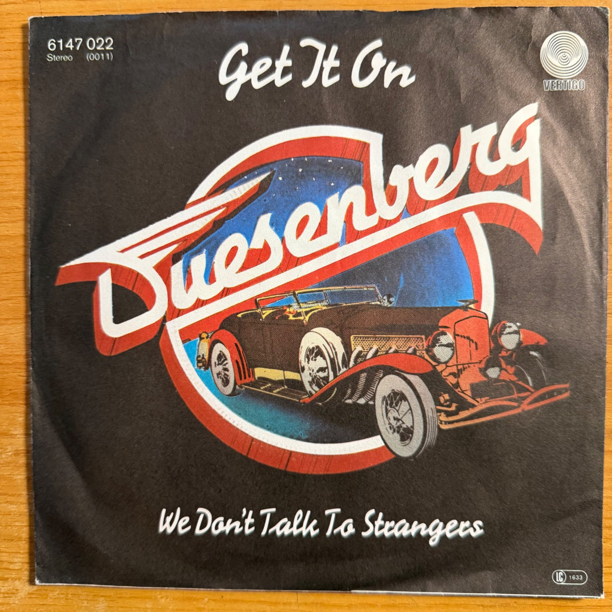Duesenberg - Get It On / 1. D-Press. 1979 - (M-/VG+)