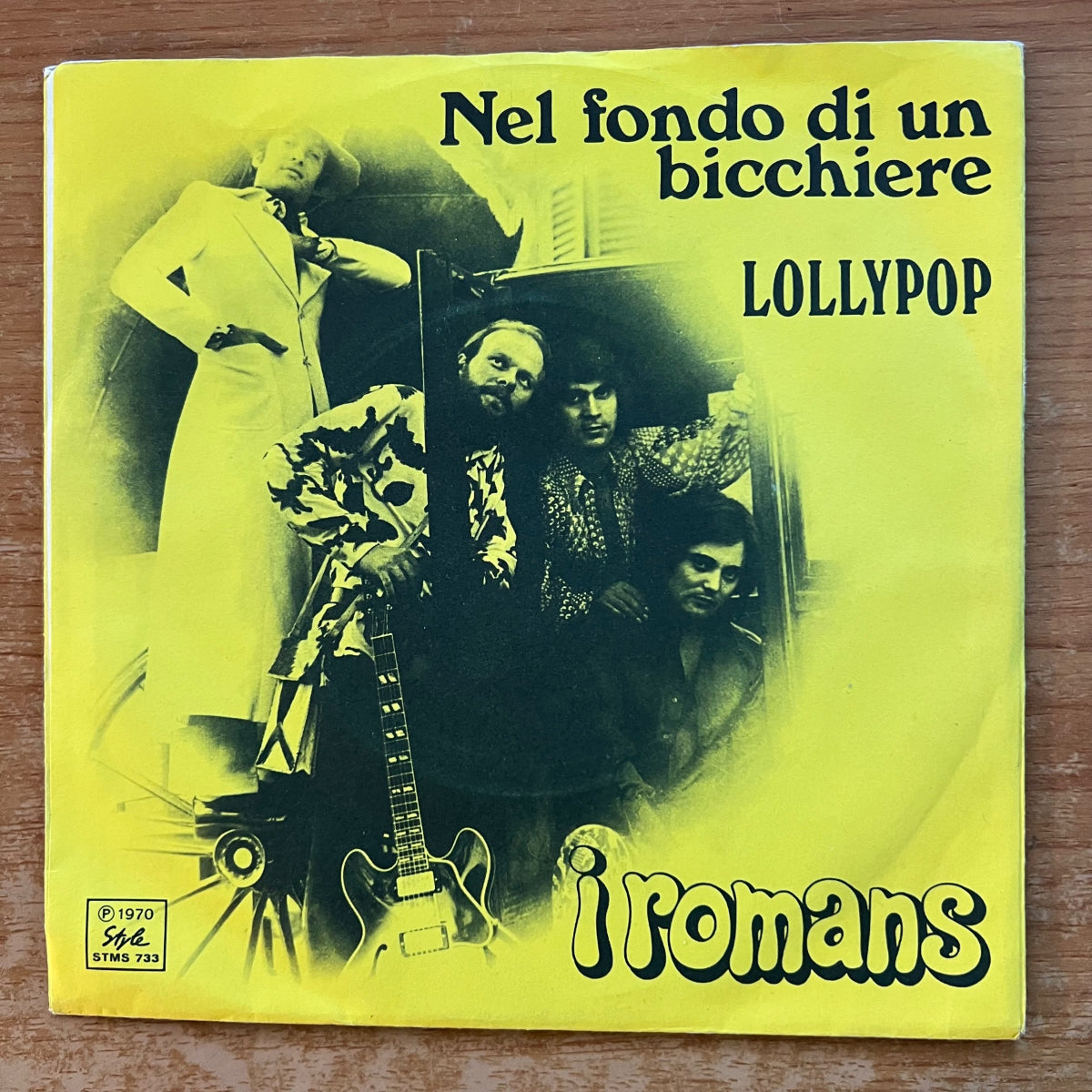 I Romans - Nel Fondo Di Un Bicchiere / 1. Italy-Press. 1970 - (VG++/VG++)
