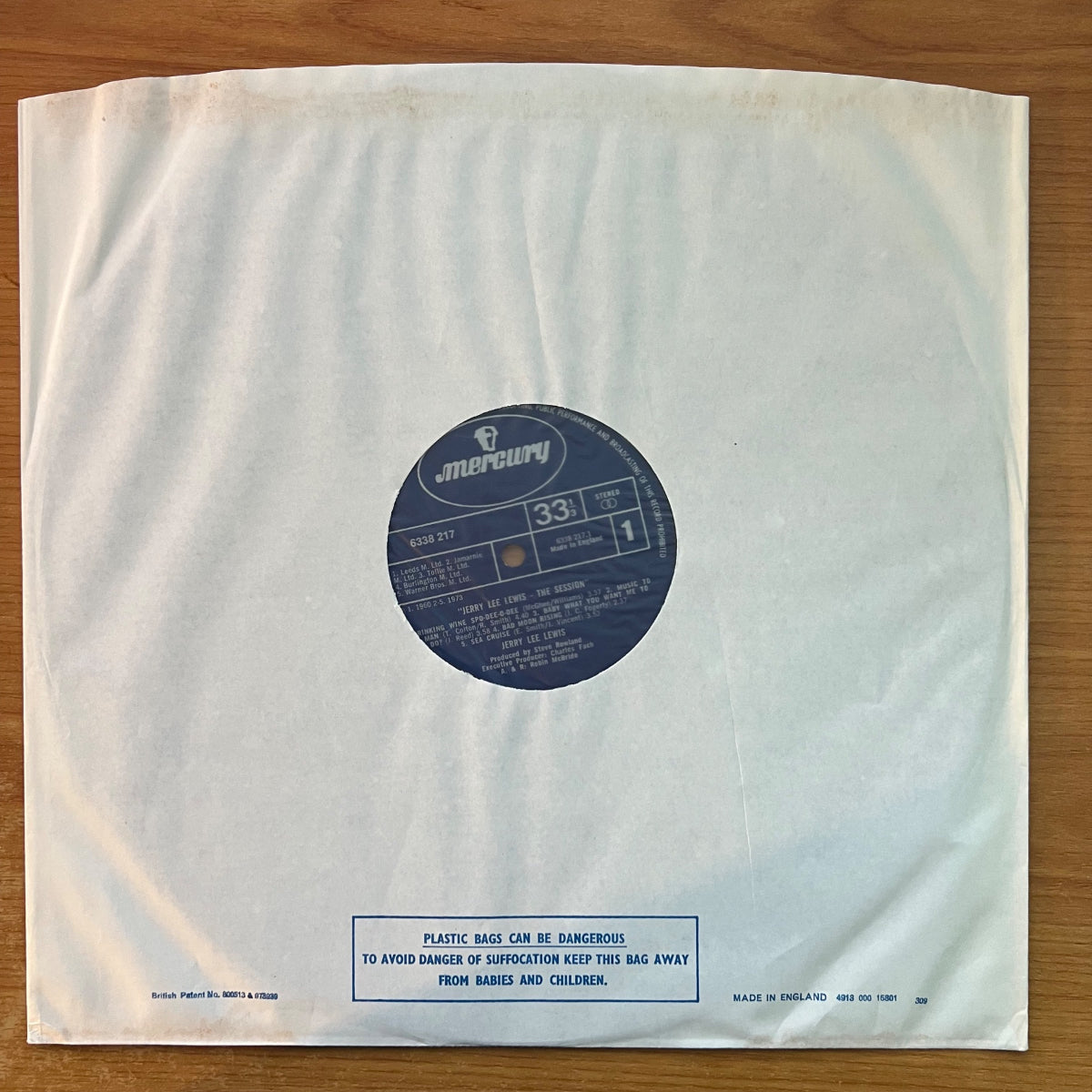 Jerry Lee Lewis -The Session Recorded In London With Great Guest / 2 LP - 1.UK-Press. 1973 - (M-/VG++)