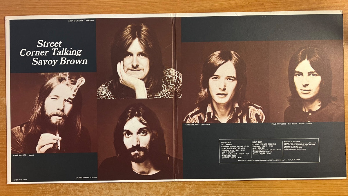 Savoy Brown - Street Corner Talking / 1. US-Press. 1971 - (M-/VG++)