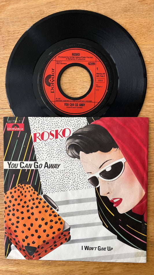 Rosko - You Can Go Away / 1. D-Press. 1985 - (M-/M-)