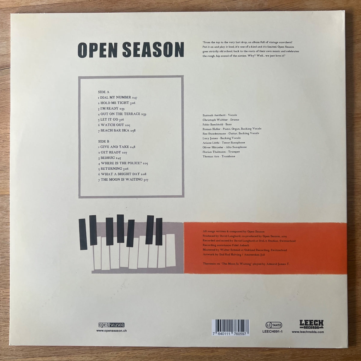 Open Season - Get Ready / 1. Swiss-Press. 2009 - (M-/Mint)