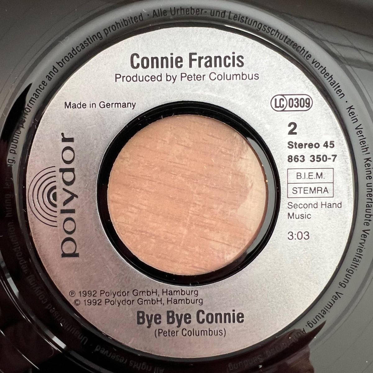 Connie Francis - Go, Connie, Go / D-Press. 1992 - (M-/M-)